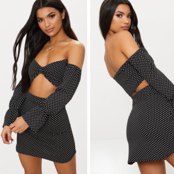 PrettyLittleThing Dresses & Skirts - Polka dot two piece set